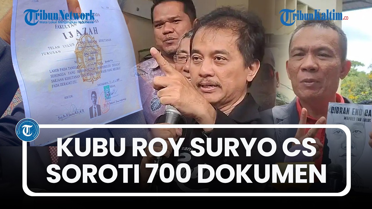 Kubu Roy Suryo Cs Tantang Polisi: Jangan SP3, Buka Semua Bukti di Sidang Kasus Ijazah Jokowi