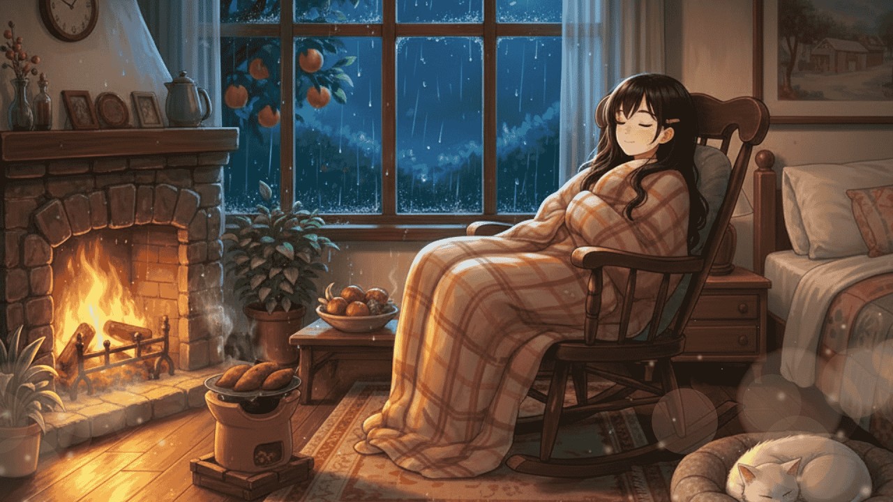 Cozy Living Alone in the Countryside 🍇 Cooking Onigiri and Miso Soup | Ghibli-Style ASMR