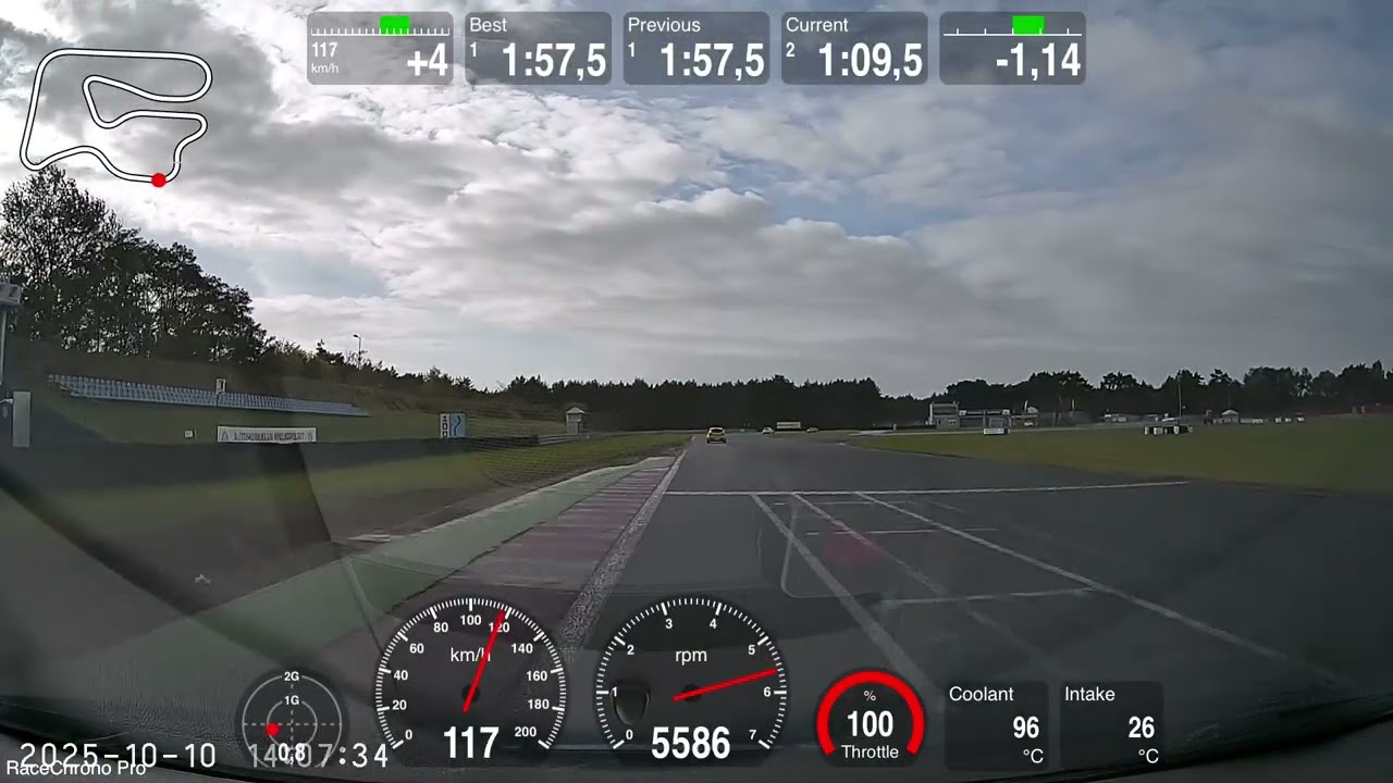 Time Attack Cup 2025 - V Tor Poznań - Ford Fiesta ST - 1:53.48