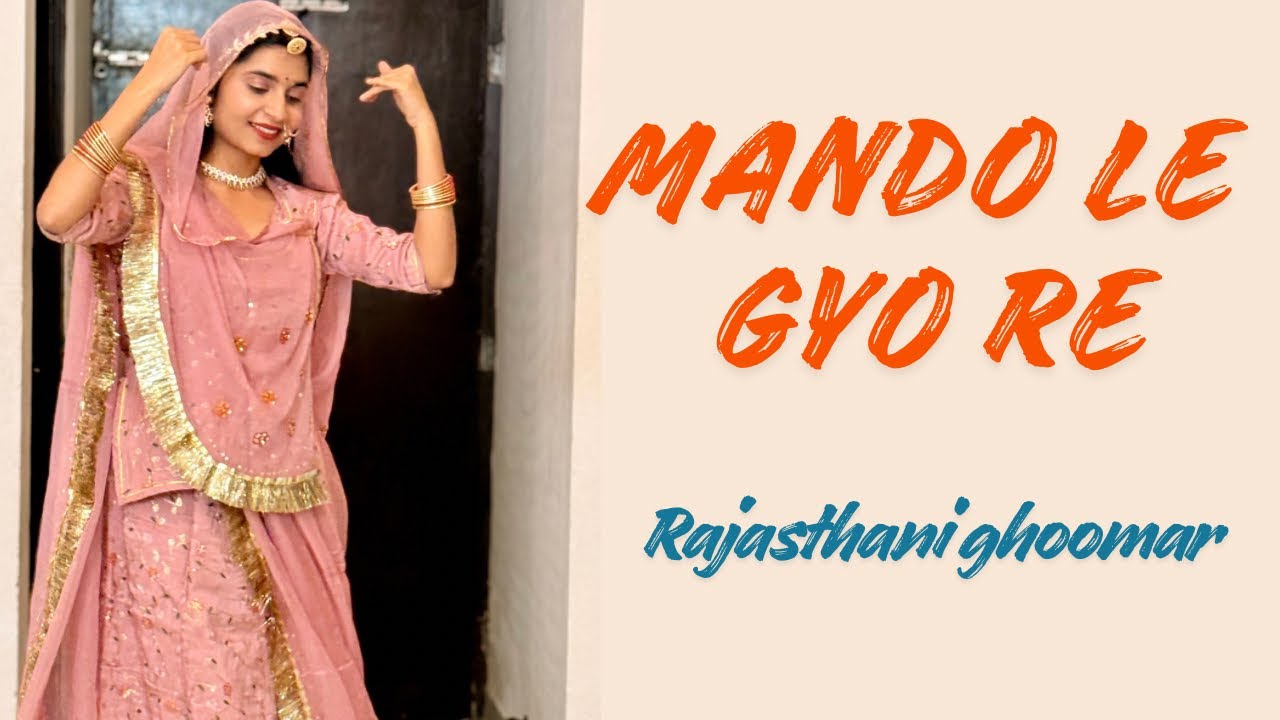 Rajasthani Ghoomar Dance | Mandado Le Gyo Re | Traditional Folk Dance | Dance With Nikita Rathore