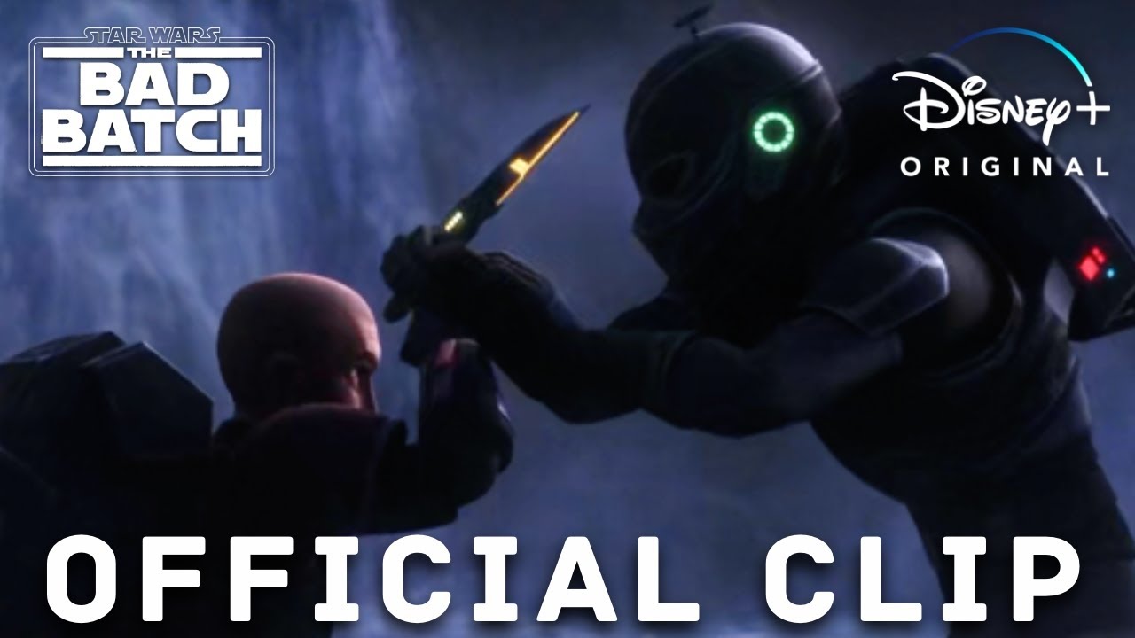 Crosshair vs The Imperial Operative | Star Wars The Bad Batch | Season 3 Episode 7 | Disney+