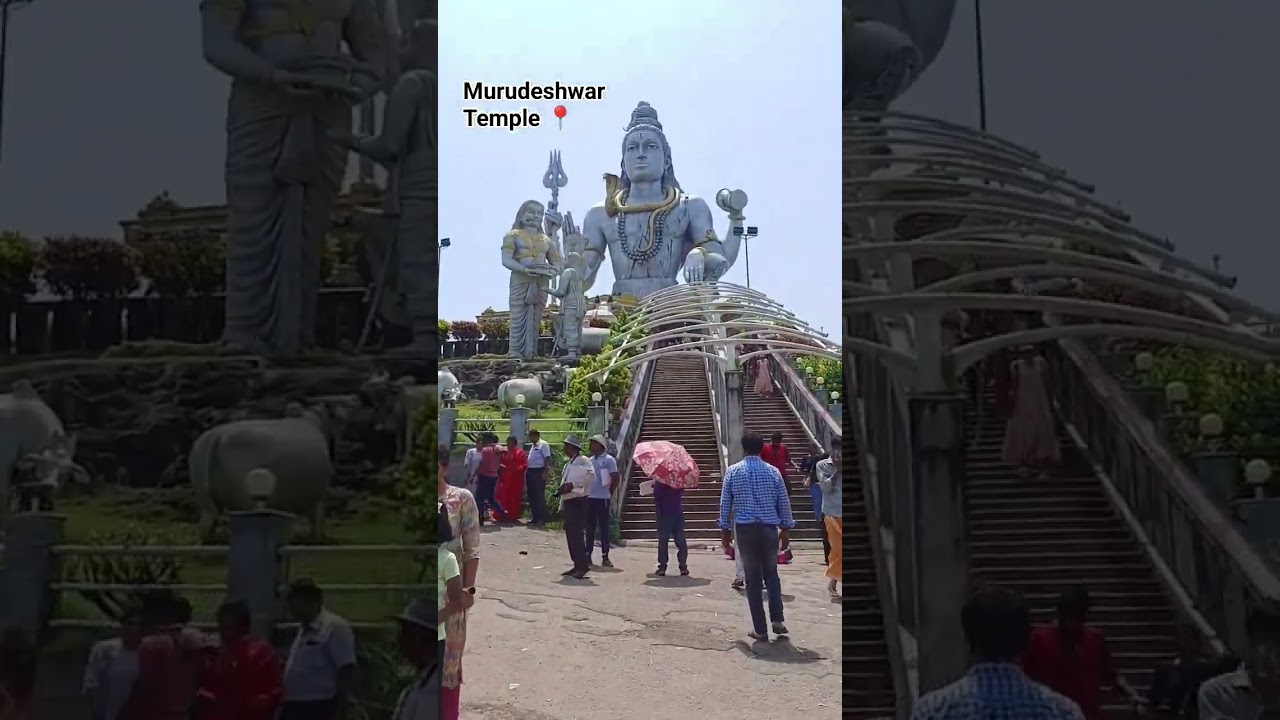 Murudeshwar Temple, Karnataka 📍 #gokarna #hampi #honnavar #yellapur #karnataka