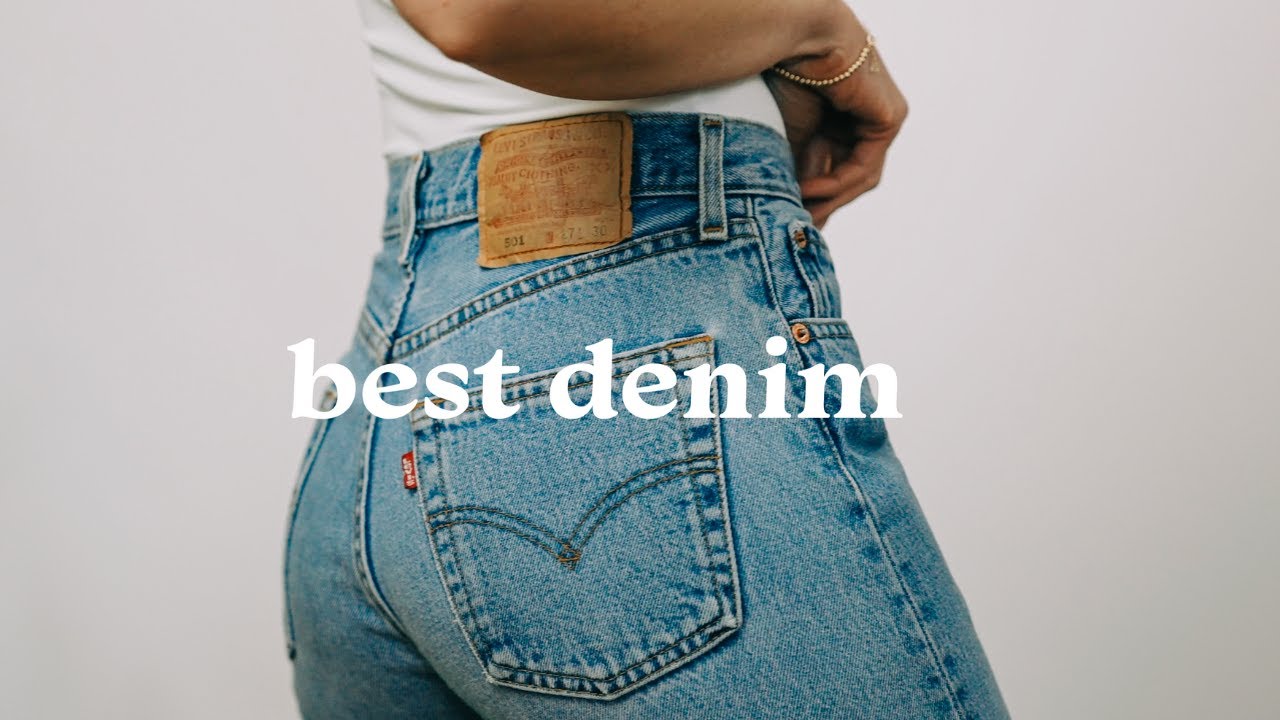 My Most Worn Jeans | best high waisted, flattering denim (levi's, agolde, aritzia, vintage)