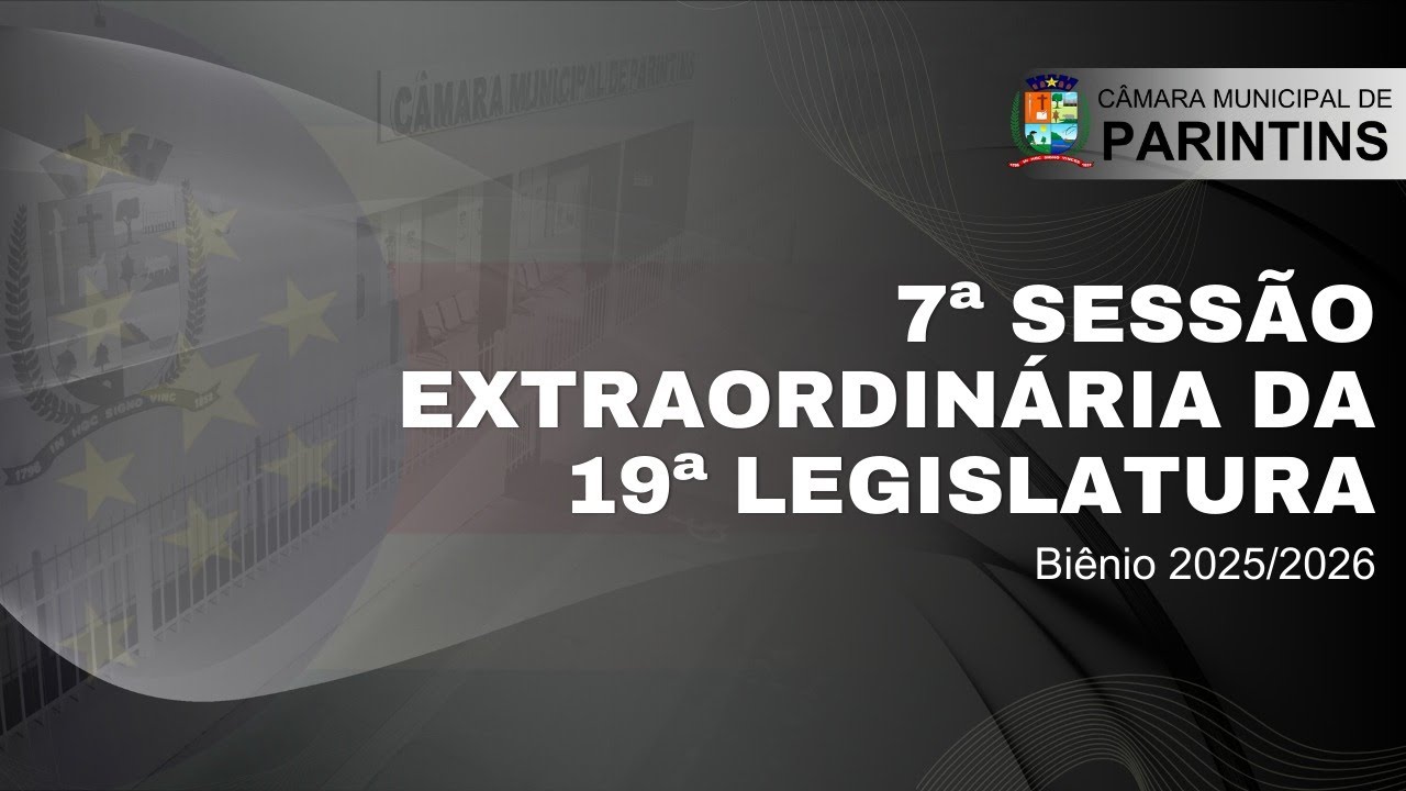 07ª Sessão Extraordinária | 29.12.25