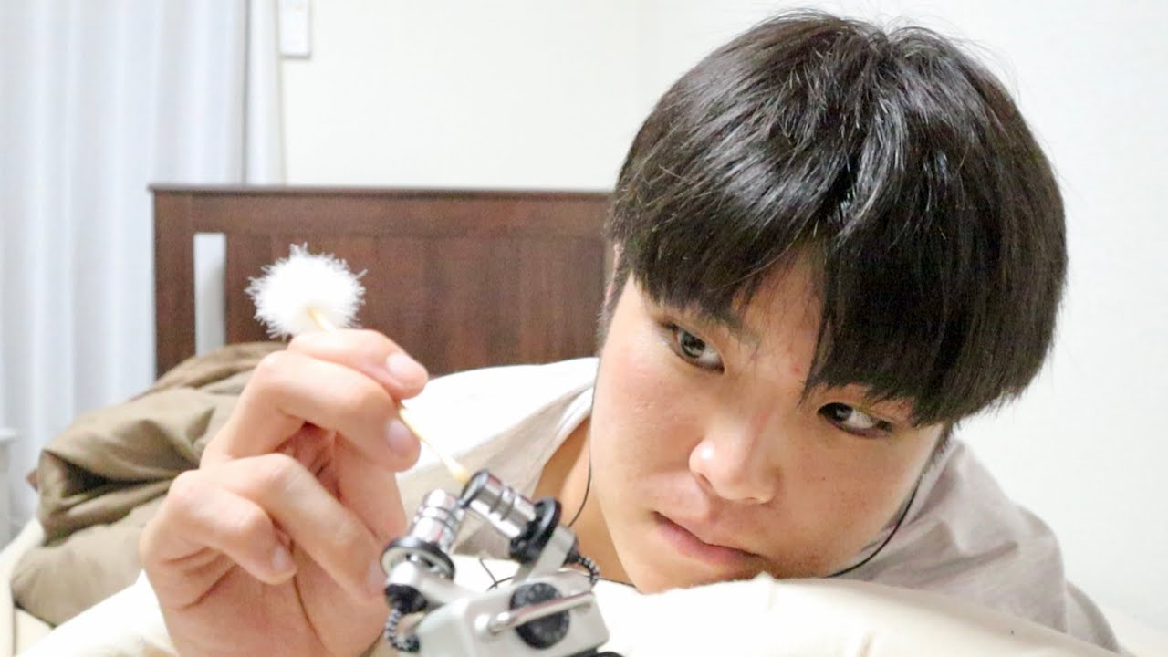 【ASMR】寝落ちするまで雑談しながら癒しの耳かき👂💤【SUB】Healing earworms while chatting until I fall asleep