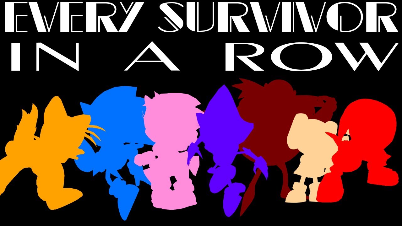 trying to win as every survivor in a row | Sonic.exe Outcome Memories