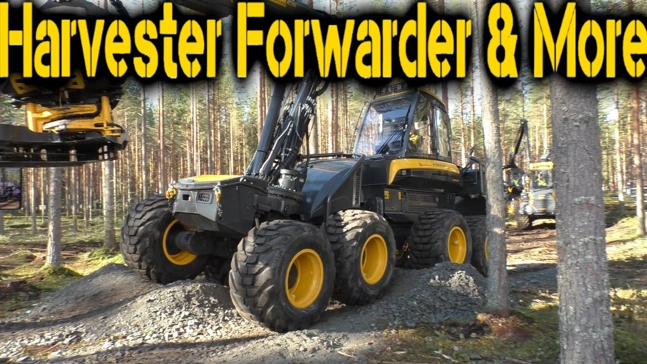 Ponsse Ergo Activeframe Testtrack | FinnMETKO 2016