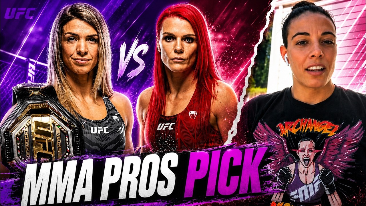 MMA Pros Pick ✅Mackenzie Dern vs. Gillian Robertson&nbsp;👊UFC 330