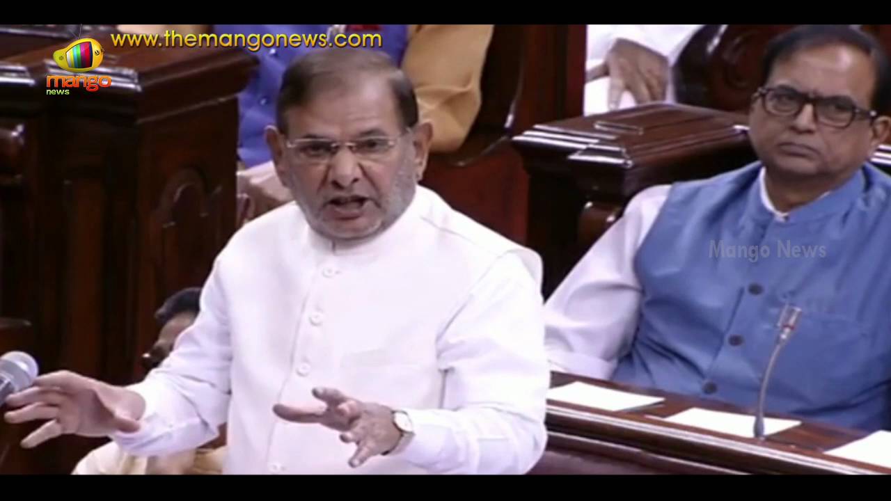 Sharad Yadhav Takes On BJP Govt Over Pending Cases In Indian Courts | Rajya Sabha | Mango News