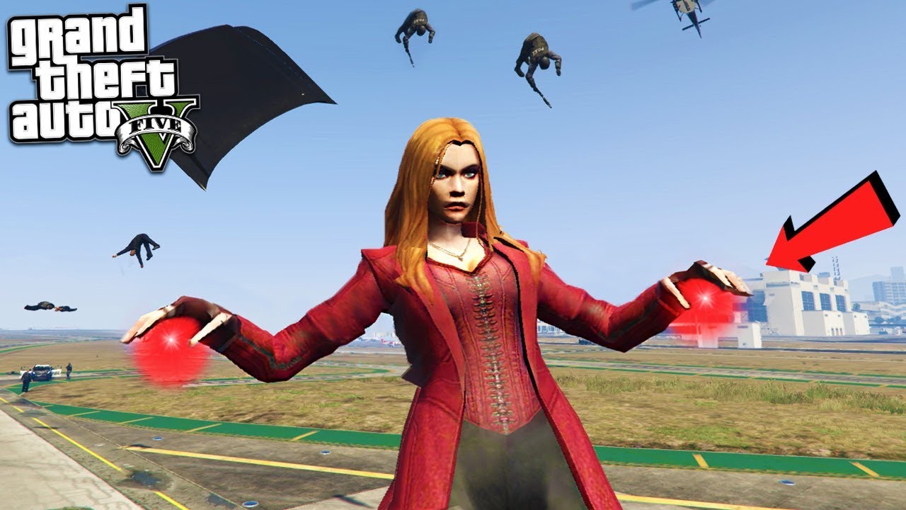 SCARLET WITCH AVENGERS MOD - GTA 5 MODS