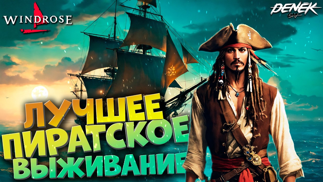 ЛУЧШАЯ ВЫЖИВАЛКА ПРО ПИРАТОВ? #windrose #windrosegameplay #crosswind