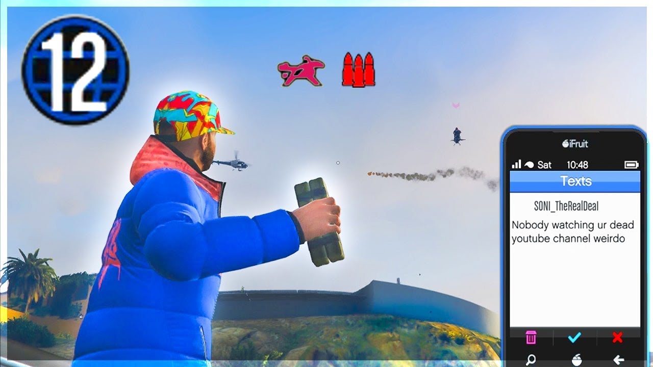I Triggered This Salty Griefer on My Level 12 Account on GTA 5 Online