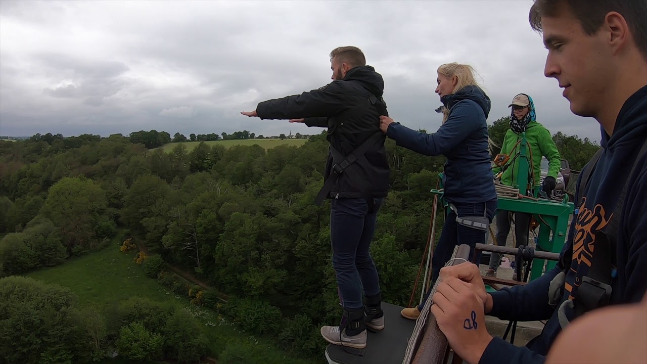 Saut à élastique - St Georges Le Gaultier 2019
