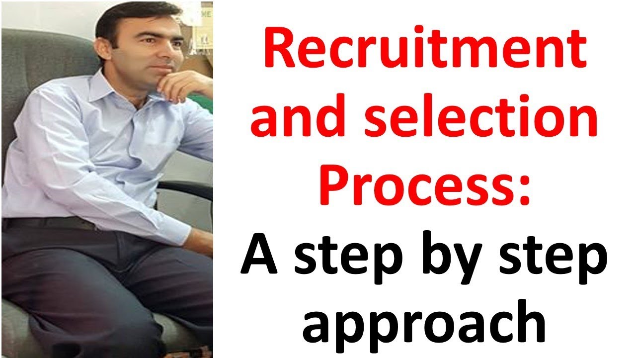 HRM | Recruitment and Selection Process | recruitment process | staffing | method of selection
