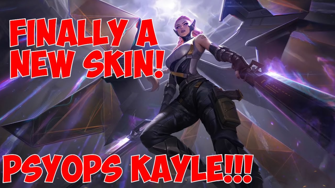 Kayle 1v9 reacts to the NEW PsyOps Kayle skin!