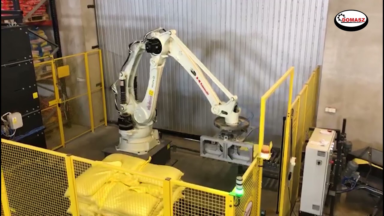 Nowoczesny system układania worków na palecie