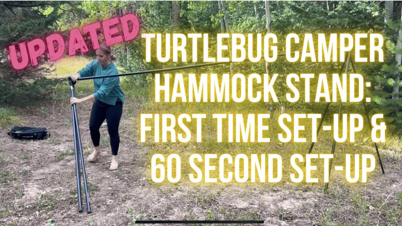 UPDATED: How to Set Up Turtlebug Camper Hammock Stand