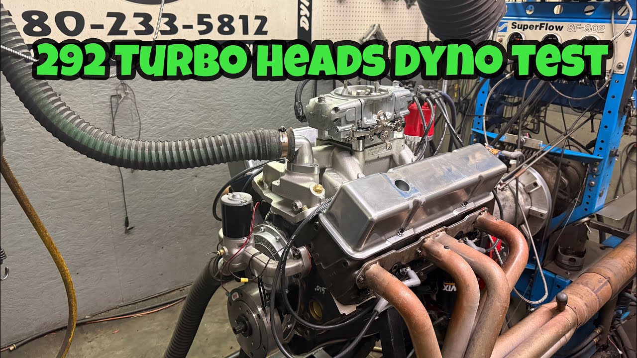 292 Turbo Heads Get Dyno Tested