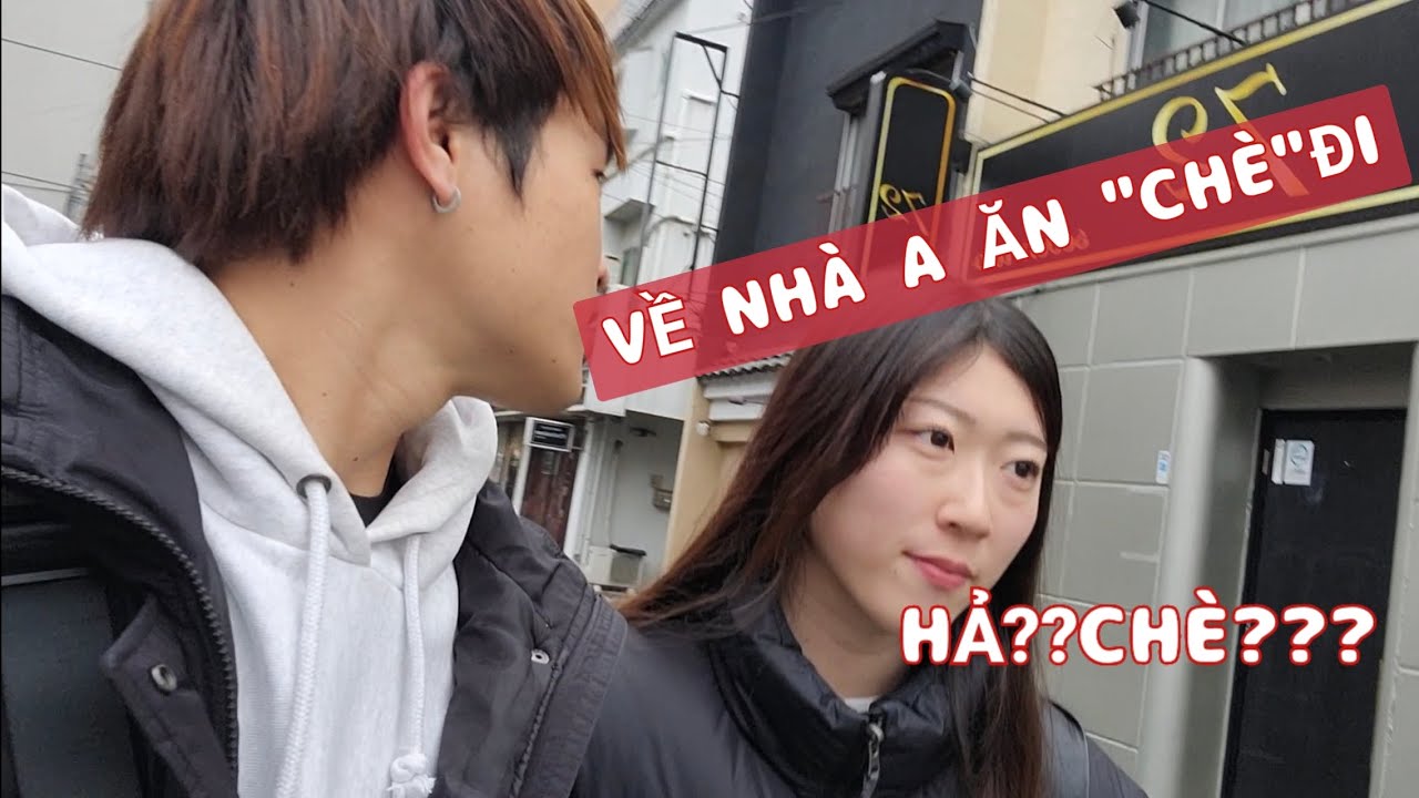 Rủ Bạn Gái Nhật Về Nhà Ăn *CHÈ* Và Cái Kết Thích Bánh Rán hơn#dulichnhatban #bạngáinhật #vonhat