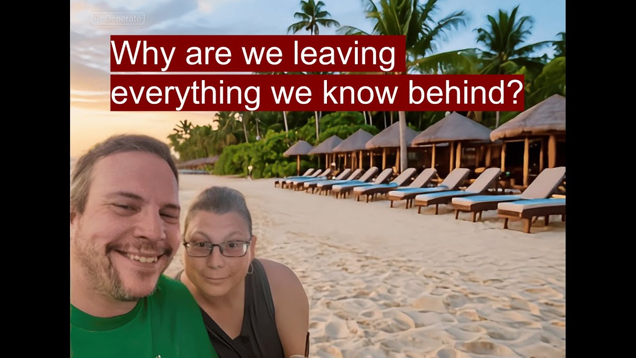 Why are we leaving everything we know behind?