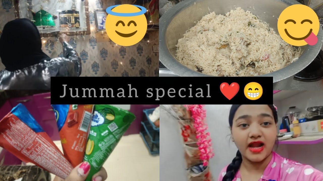 Jummah special ❤️😁🤗 biryani 16/30 days challenge continuously vlog 
