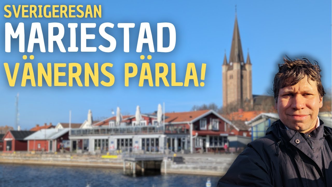 Sverigeresan: Vänerns pärla i Mariestad