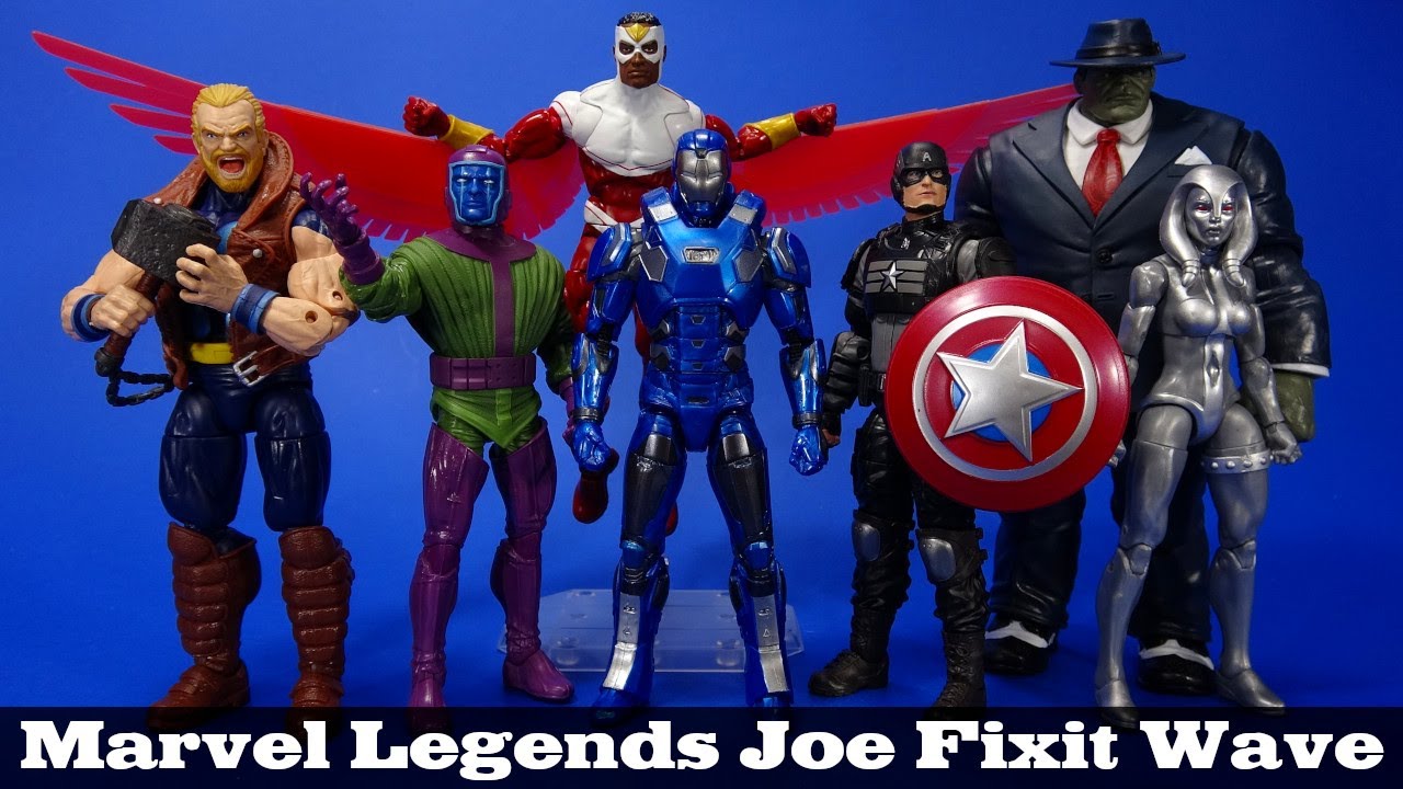 Marvel Legends Avengers Gamerverse Joe Fixit Wave Hasbro Iron Man, Kang, Jocasta, Falcon Review