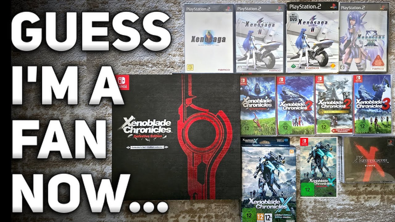 HUGE Xeno Unboxing! - Japanese Xenogears, Xenosaga 1-3 & Bonus Disks!