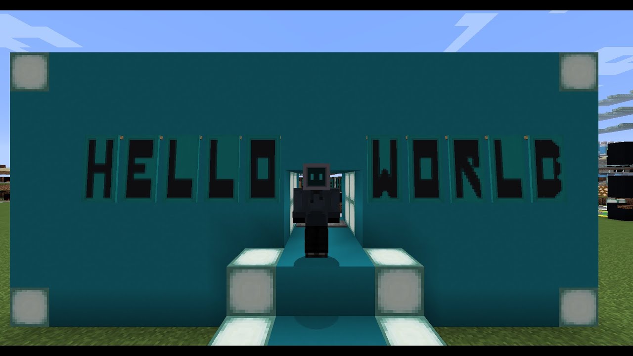 Hello World (by Louie Zong) - Minecraft Note Blocks