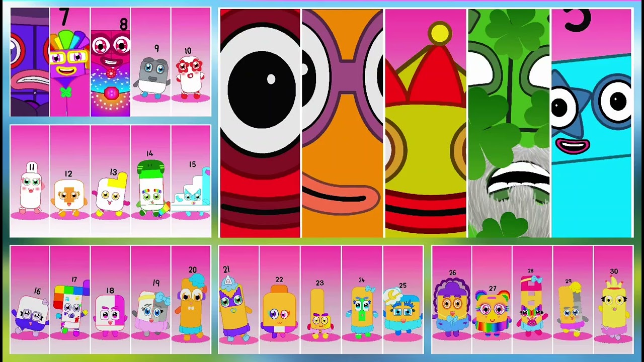 Sprunki Numberblock 1 meets 30?#sprunki#incredibox#numberblocks
