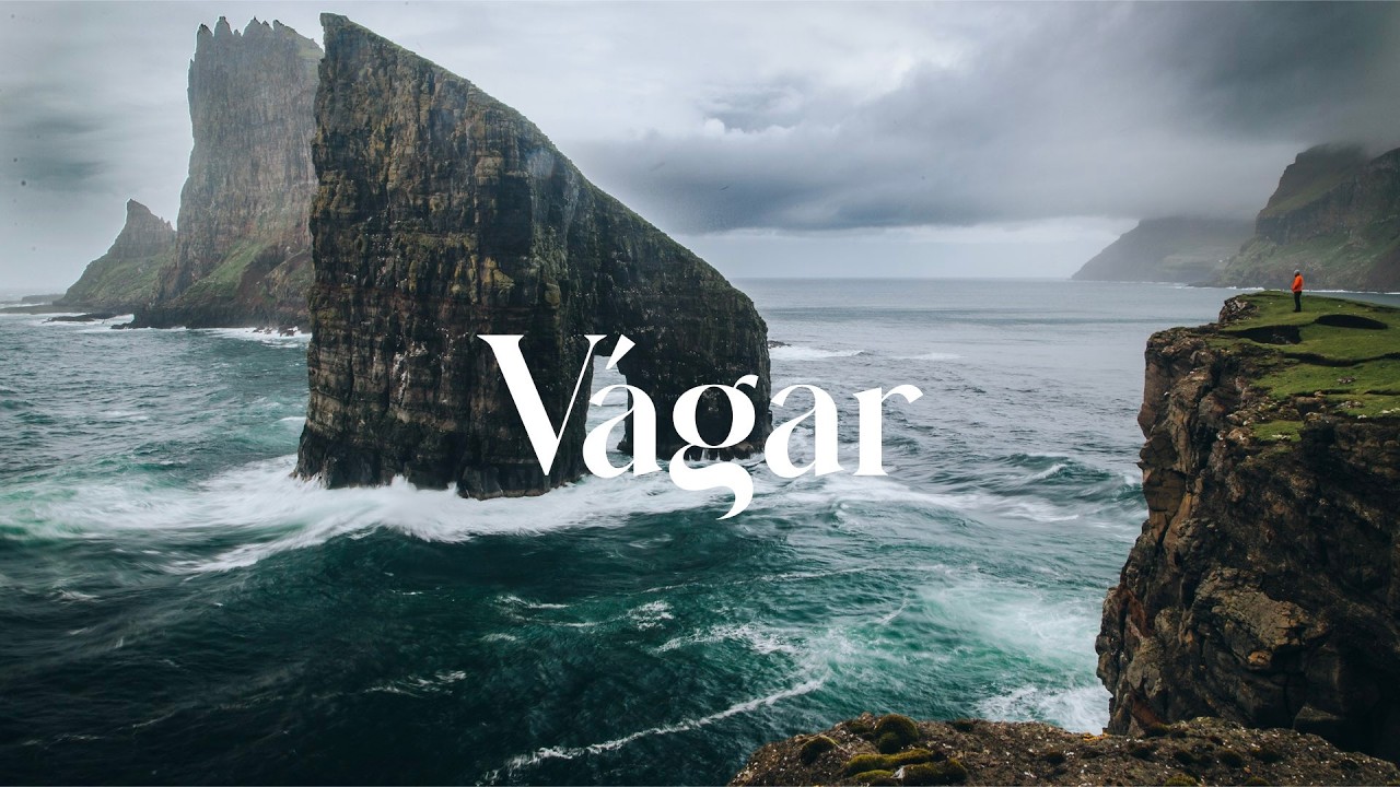 V&Aacute;GAR | Faroe Islands by Drone in 4K - DJI Mavic Air 2
