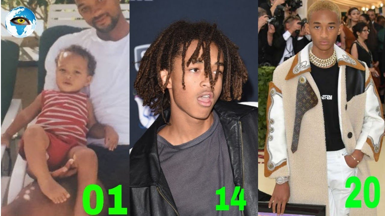 JADEN SMITH TRANSFORMATION 1 à 20 ans