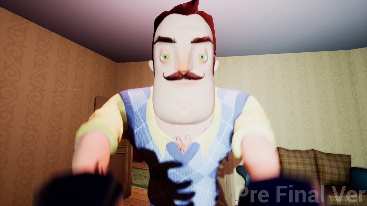 Pre Final Version Gameplay (Have Bugs) || Hello Neighbor Prototype