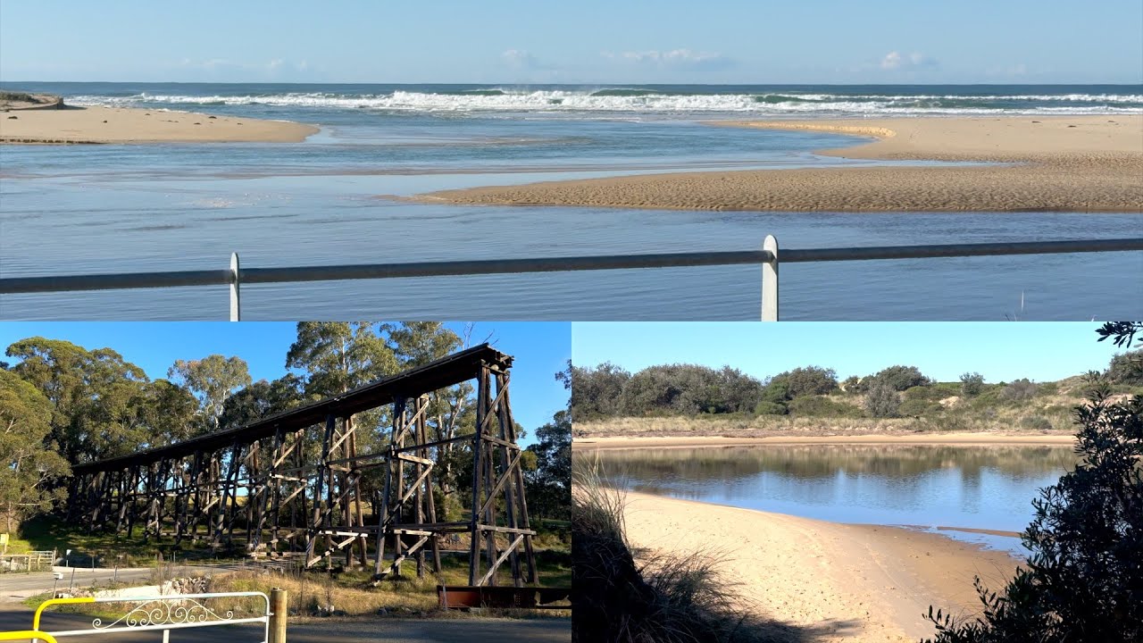 Day 67  - Butka Beach, Snowy River, Trestle Bridge