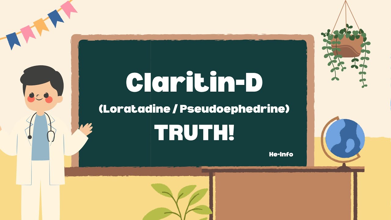 Claritin-D (Loratadine / Pseudoephedrine): Uses, Benefits & Side Effects for Allergy Relief