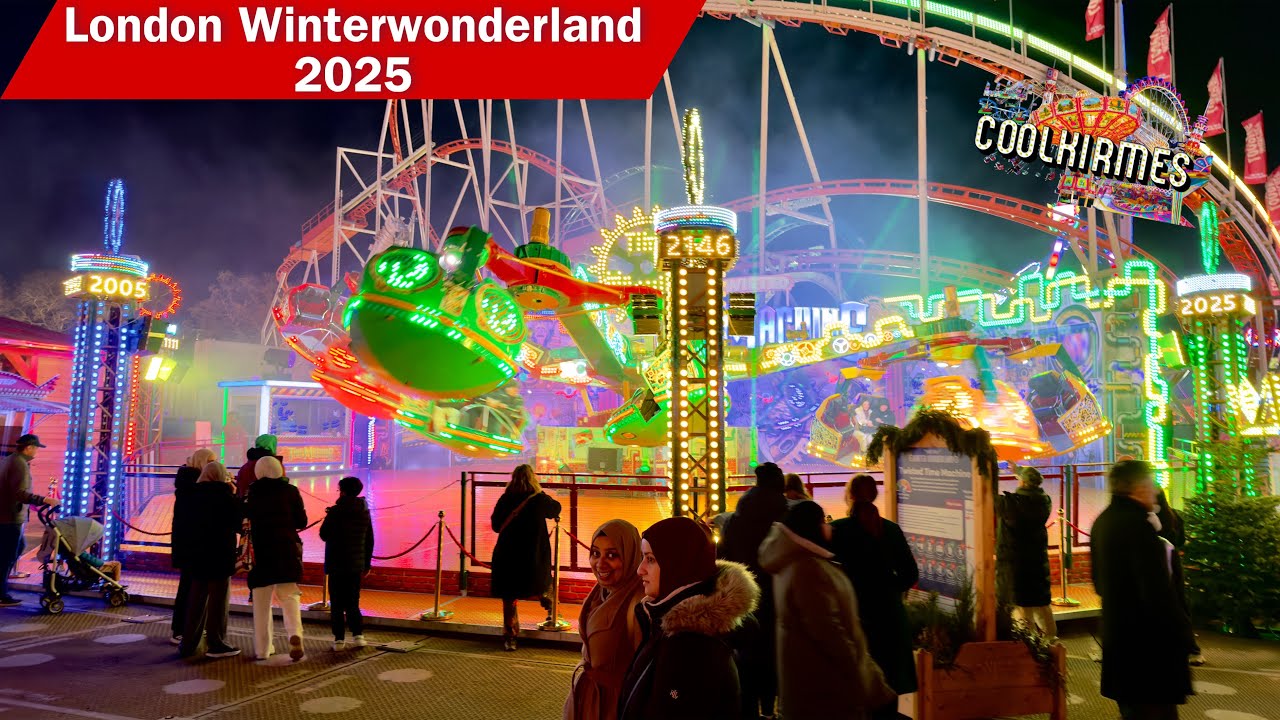Time Machine Mellors Offride 2 | POV | Hyde Park Winter Wonderland 2025