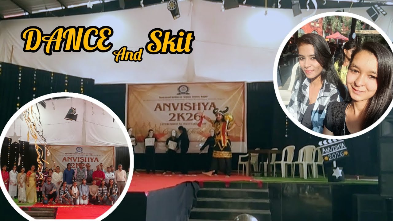 DAY:- 6 OF ANVISHYA 2K26 DANCE AND SKIT 