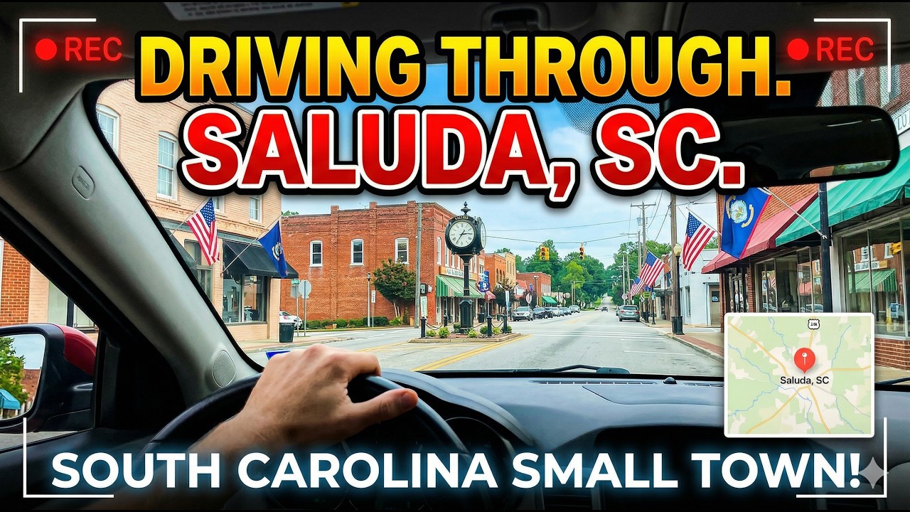 Driving through Saluda, South Carolina