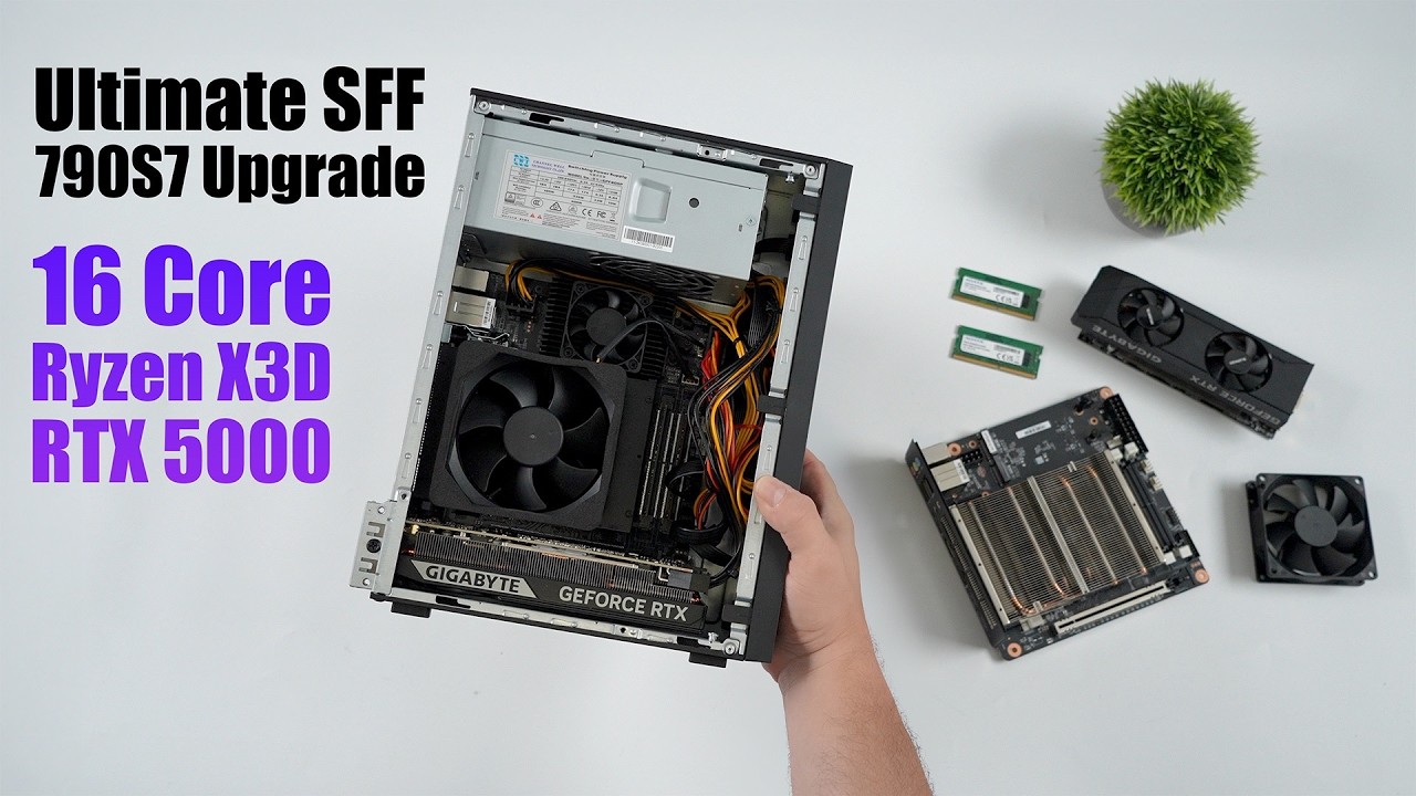 The Ultimate 790S7 Mini Gaming PC Upgrades! This Thing Is FAST