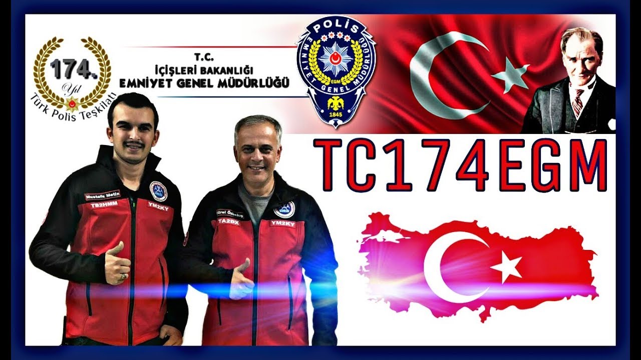 T&Uuml;RK POLİS TEŞKİLATININ 174 KURULUŞ YILD&Ouml;N&Uuml;M&Uuml; &Ccedil;ALIŞMASI  TC174EGM
