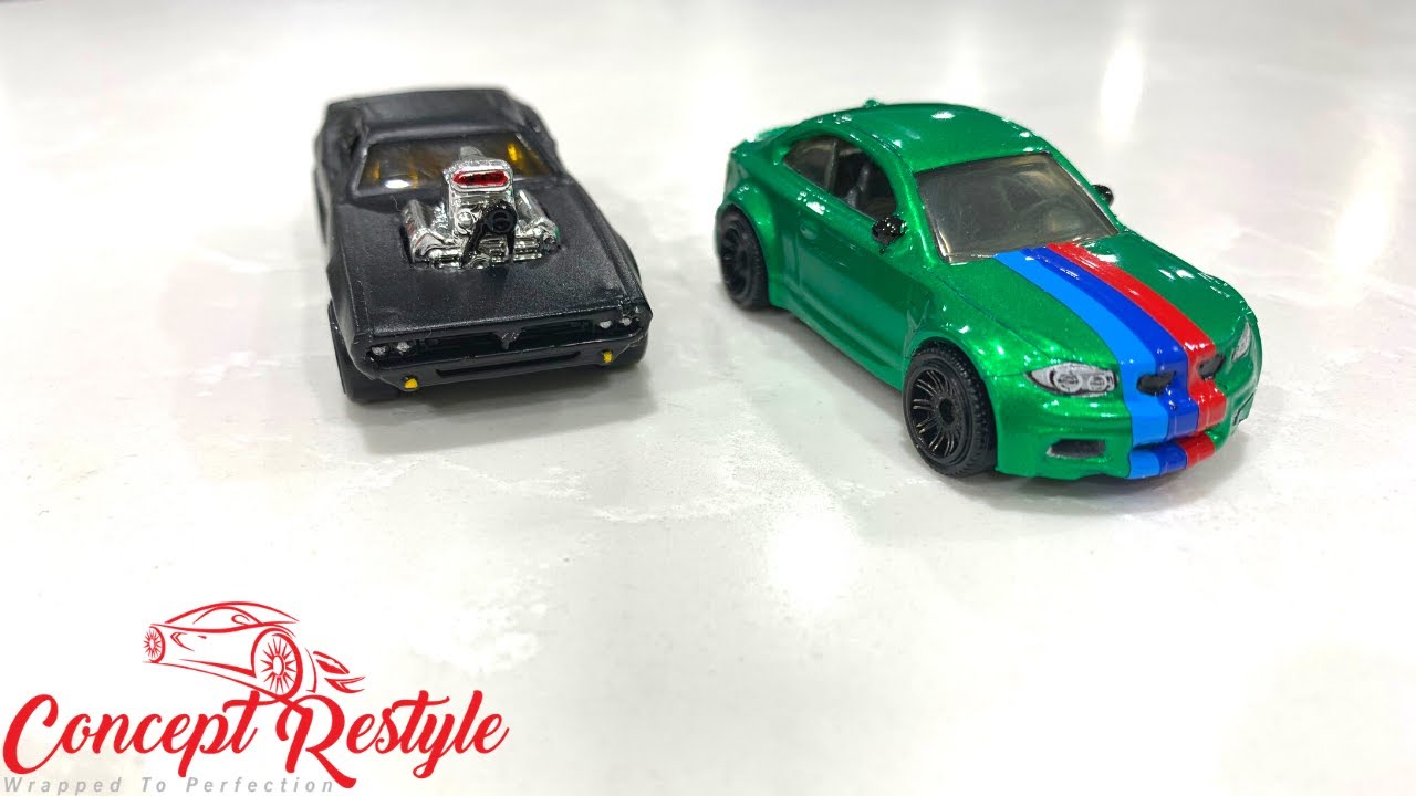 BMW M1 Custom Vinyl Wrap and Stripes