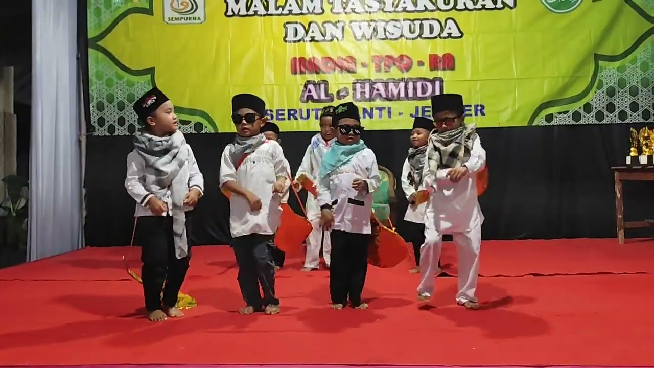 Tari abatasa tari islami anak laki-laki 