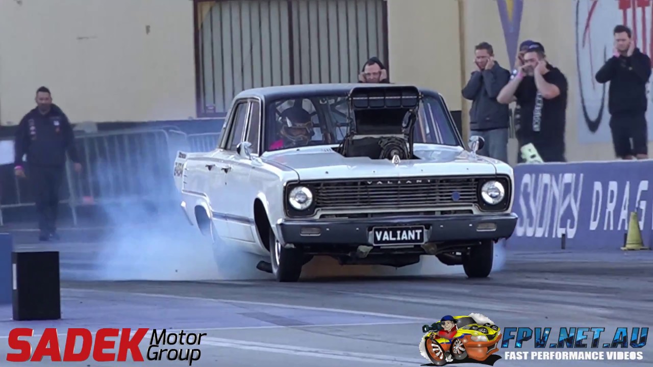 MAKDESSI BROTHERS RACING CUSTOM BODYWORKS BLOWN VALIANT TESTING