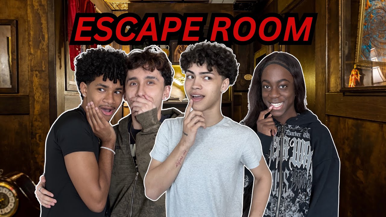4 Gays *ATTEMPT* an Escape Room!