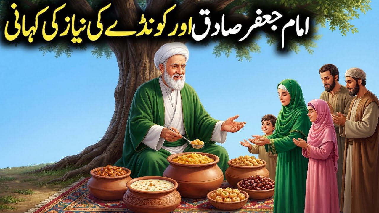 Kondo ki Niyaz 22 Rajab 2026 Story | Imam Jaffar Sadiq as ka Waqia