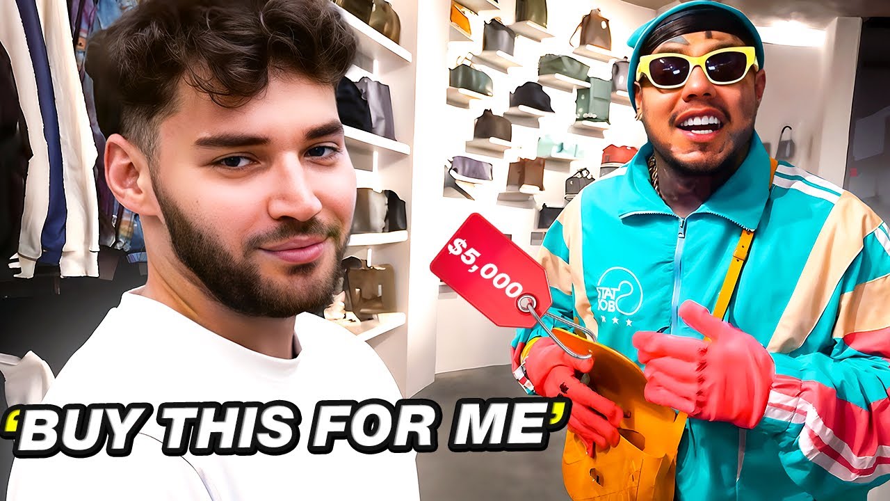 Я ходил за покупками с 6ix9ine!