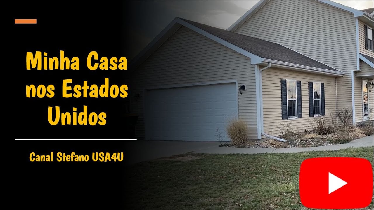 Tour Pela Minha Casa nos Estados Unidos