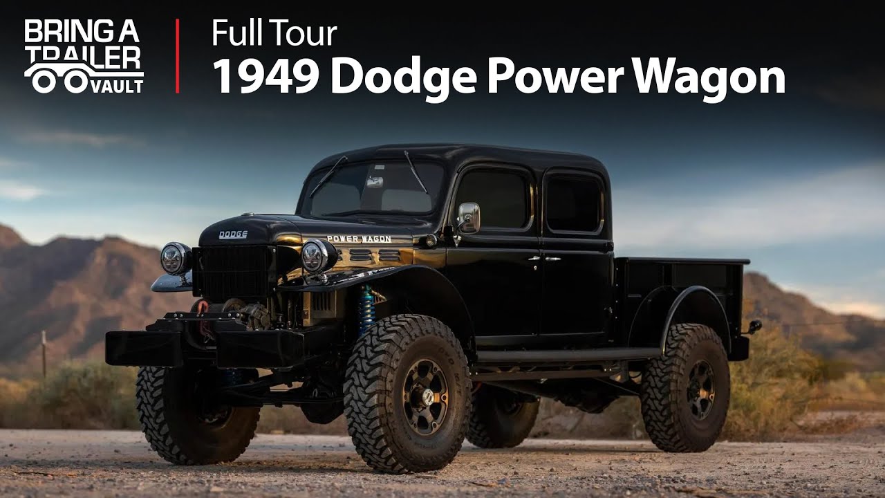 Cummins-Powered 1949 Dodge Power Wagon Full Tour | Bring a Trailer