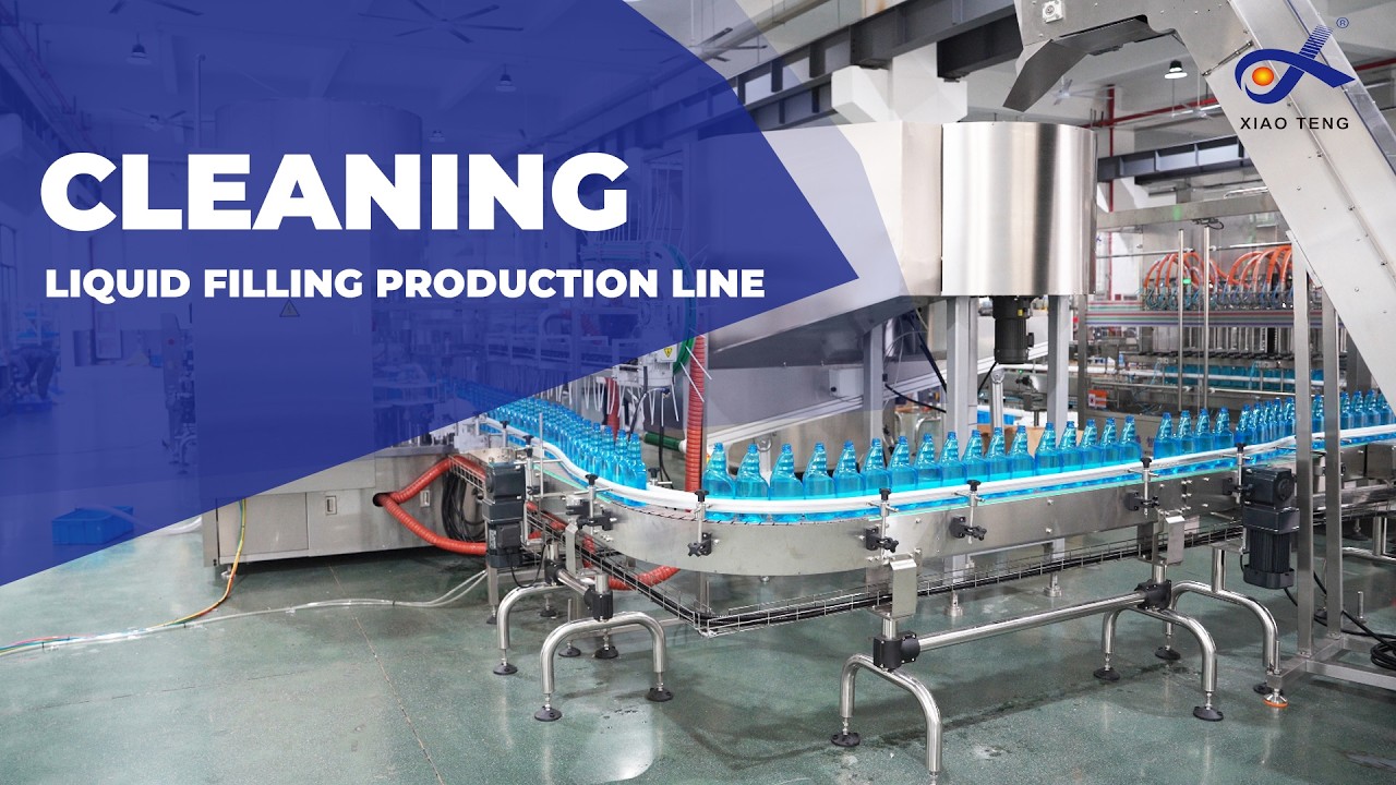 Cleaning Liquid Filling Line