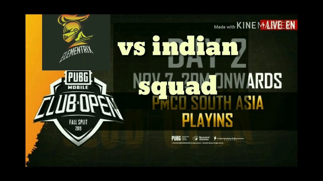 PMCO SOUTH  ASIA ||elementrix domination MATCH ||Elementrix Vs indian squad||